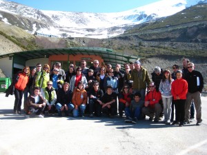 Los participantes al completo... o casi.